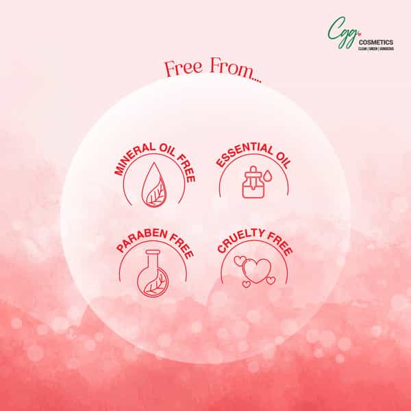 Cgg Cosmetics Watermelon Lip Balm|Spf15|Soft & Natural Pink Lips| Vit C+E|Fades Lip Pigmentation|10G
