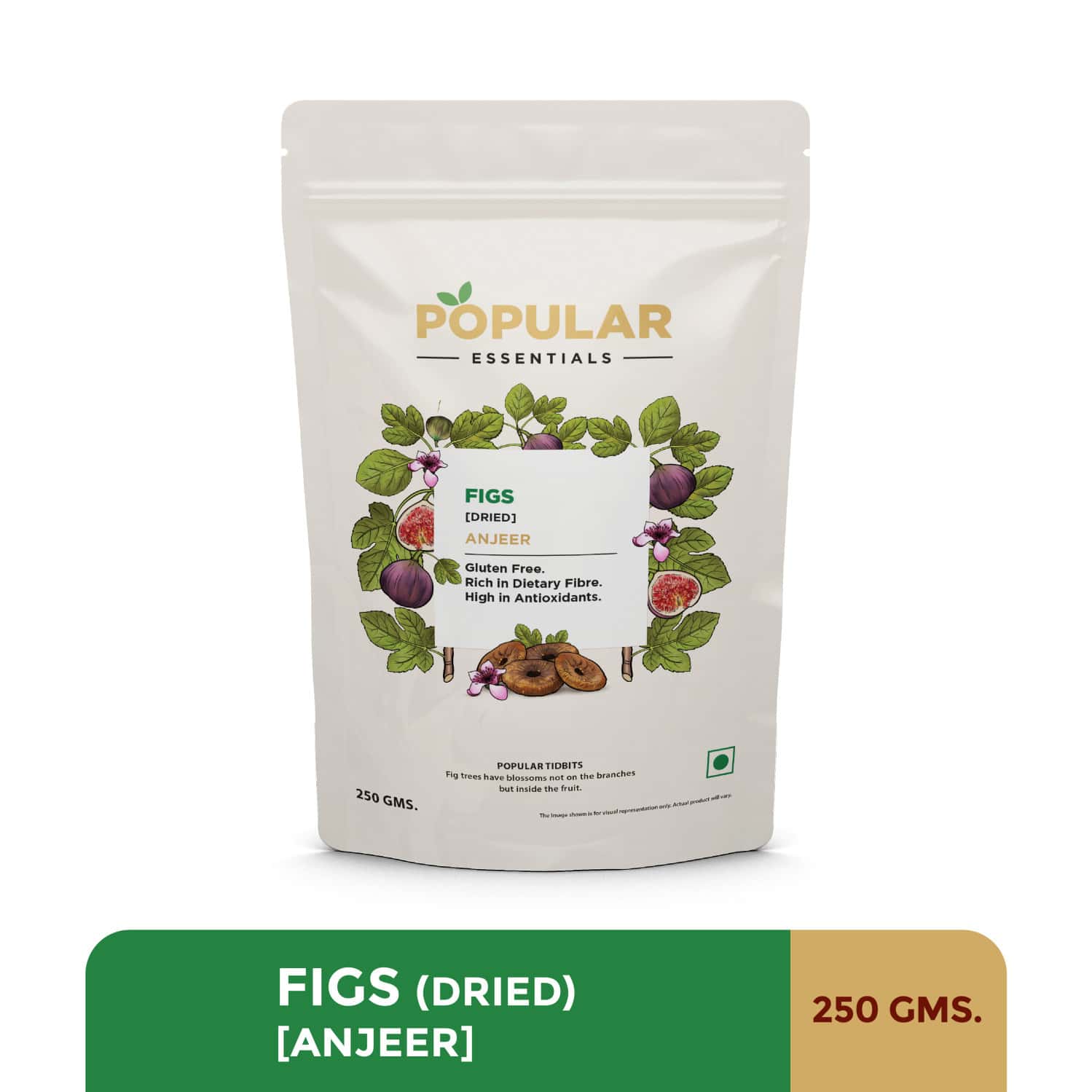 Popular Essentials Anjeer | 250 Gm
