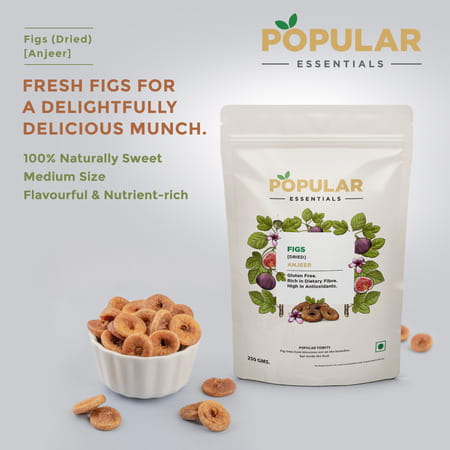 Popular Essentials Anjeer | 250 Gm
