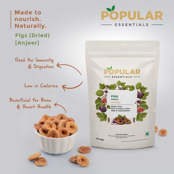 Popular Essentials Anjeer | 250 Gm