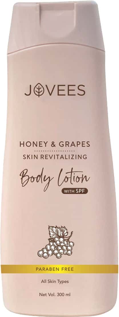 Jovees Honey & Grape Hand & Body Lotion With Spf - 300 Ml