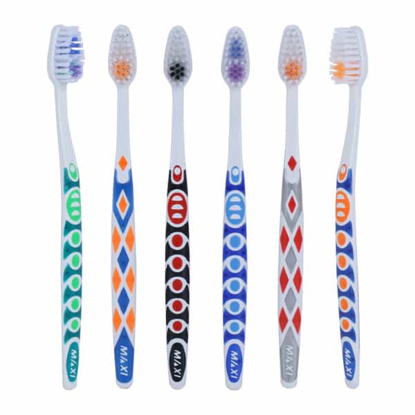 Maxi 10 On 10 Soft Toothbrush (Pack Of 12)