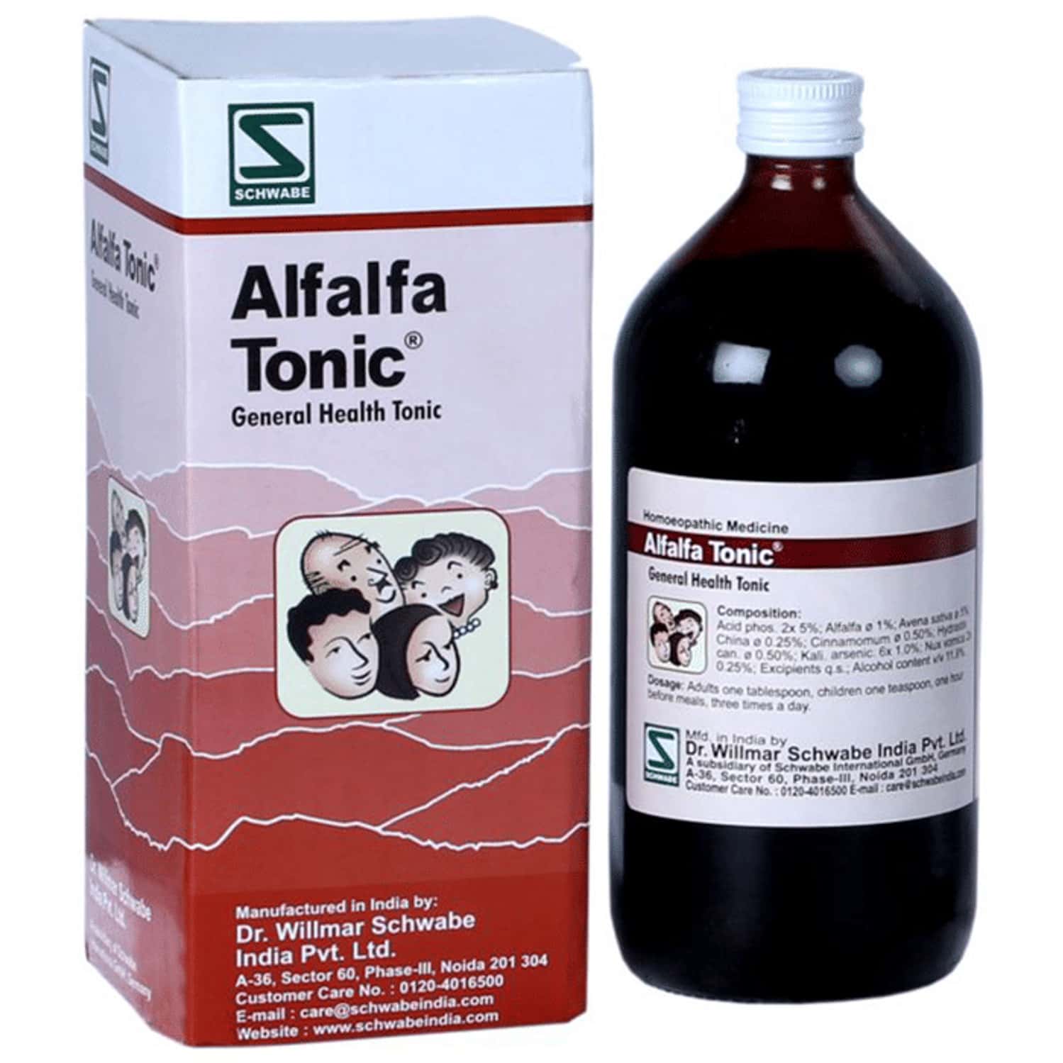 Dr. Willmar Schwabe India Alfalfa General Health Tonic 100 Ml