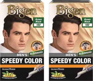 Bigen Men's Speedy Color Brown Black 102 80g (pack Of 2)