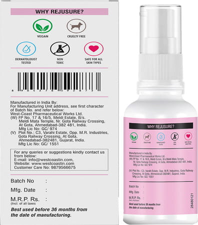 Rejusure Aha 25% + Pha 5% + Bha 2% Facial Peeling Solution - 30ml