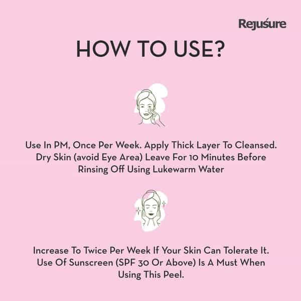 Rejusure Aha 25% + Pha 5% + Bha 2% Facial Peeling Solution - 30Ml