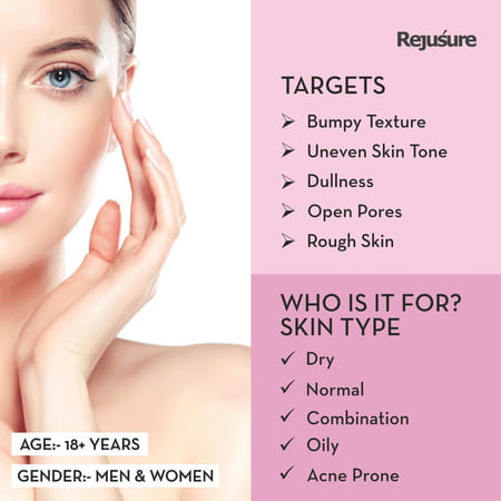 Rejusure Aha 25% + Pha 5% + Bha 2% Facial Peeling Solution - 30ml