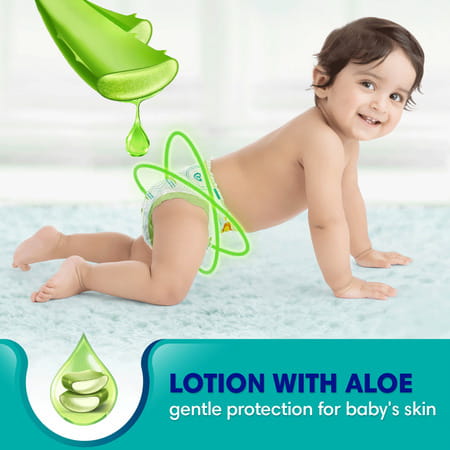 Pampers All Round Protection Pants Super Value Box Extra Large (Pack Of 136) Lotion With Aloe Vera