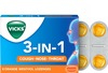 Vicks 3 In 1 Orange Menthol Box Of 8 Lozenges