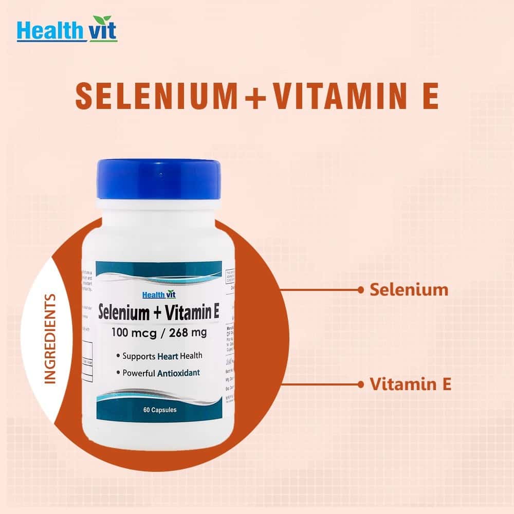 Buy Healthvit Selenium 100mcg Vitamin E 400 Iu Multivitamin Tablets