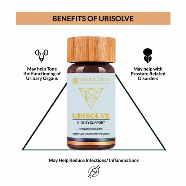 Biogetica Urisolve (Kidney Care Utri Support) 80 Tablets
