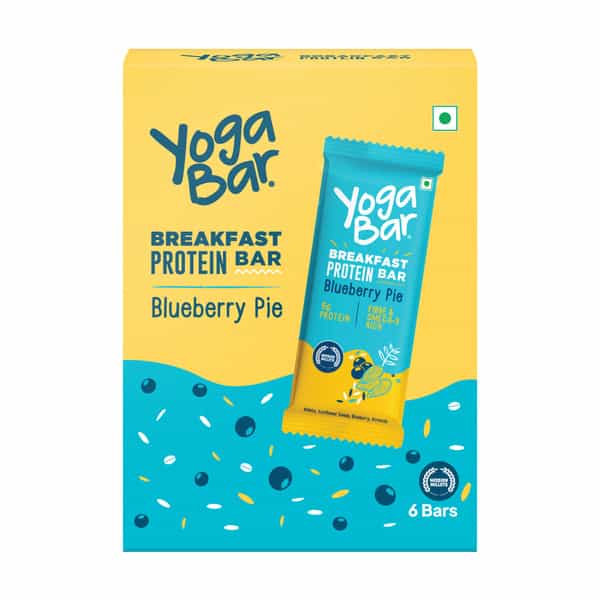 Yoga Bar Blueberry Pie Breakfast Protein Bar 45G