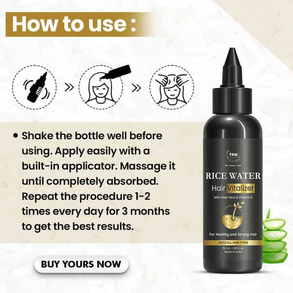Tnw The Natural Wash Hair Vitalizer For Healthy Hair - 50 Ml