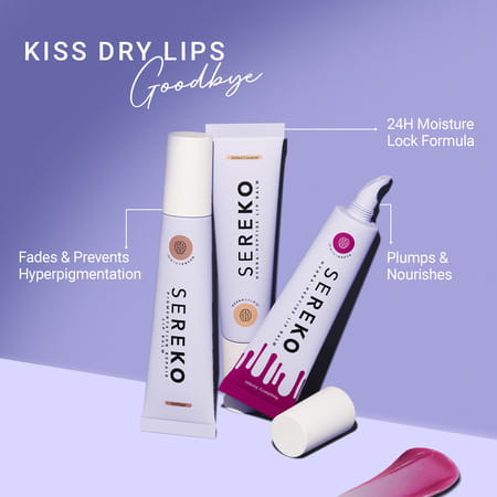 Sereko Lips Don'T Lie Kit Combo - Salted Caramel, Raspberry Sorbet, Affagato | 8g Each