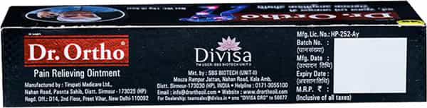 Dr Ortho Pain Relief Ointment Tube Of 15 G