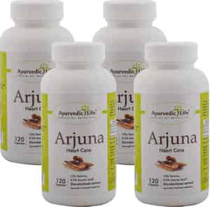 Ayurvedic Life Arjuna 120 Capsules - Pack Of 4