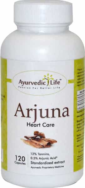 Ayurvedic Life Arjuna 120 Capsules - Pack Of 4