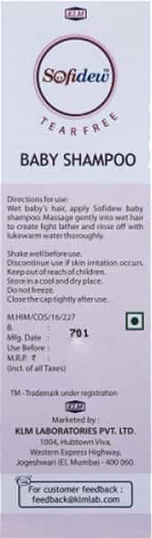 Sofidew Bottle Of 100Ml Shampoo