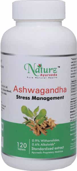 Naturz Ayurveda Ashwagandha 120 Tablets
