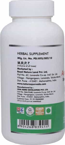 Naturz Ayurveda Ashwagandha 120 Tablets