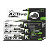 Active Smile Charcoal Toothpaste With Bamboo Brush 100Gms Pack Of 6