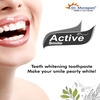 Active Smile Charcoal Toothpaste With Bamboo Brush 100Gms Pack Of 6