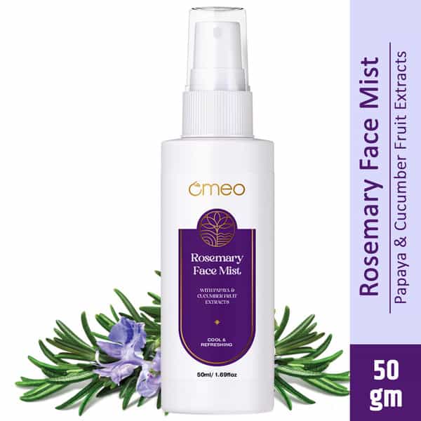 Omeo Rosemary Alcohol-Free Face Mist Toner - Suitable For All Skin Types- 50Ml