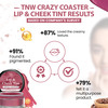 Tnw-The Natural Wash Crazy Coaster Lip & Cheek Tint | With Grapeseed Oil & Castor Oil- 5 G