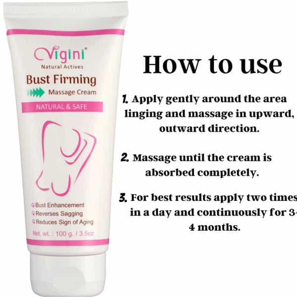 Vigini Breast Enlargement Bust Size Increase Firming Oil Cream & Sexual Lubricant Lube Gel For Women