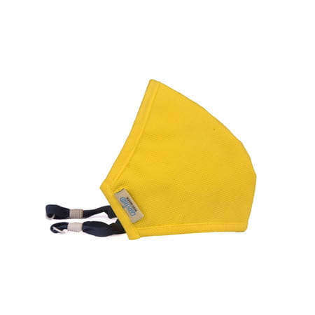 Advind Healthcare Smog Guard N95 Kids Mask With One Valve S (6-10 Years) - Yellow Pack Of 3