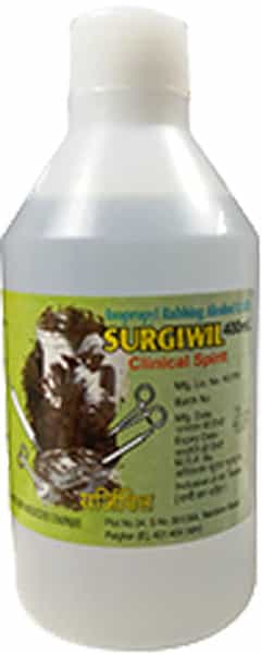 Surgiwil Clinical Spirit 400 Ml