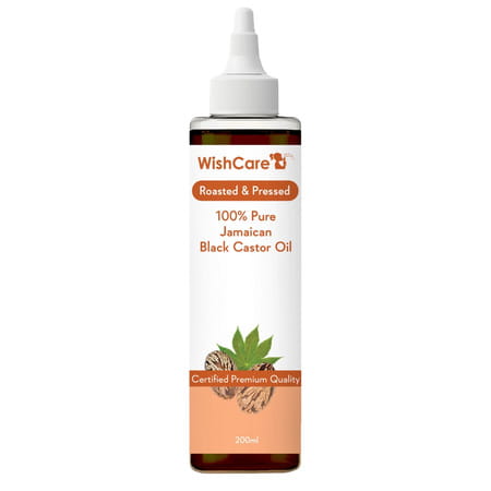 Wishcare Premium Jamaican Black Castor Oil-Cold Pressed (200ml)
