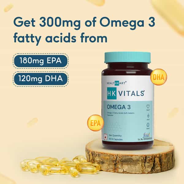 Hk Vitals Multivitamin + Omega 3 Fish Oil Supplement | Unflavoured 90 Tablets (Pack Of 2)