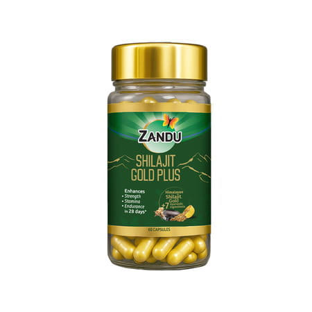 Zandu Shilajit Gold Plus Capsules 60 No'S