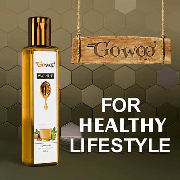 Go Woo 100% Pure Walnut Carrier Oil Cold Pressed