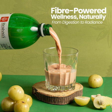 Krishna's Special Amla High Fiber Juice - 1 Litre