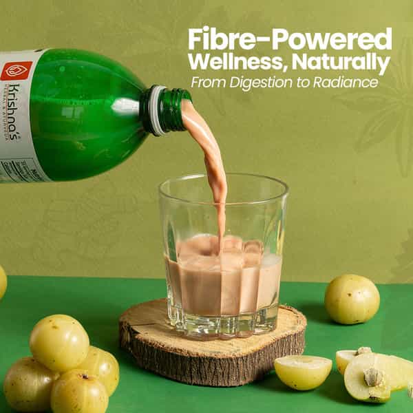 Krishna's Special Amla High Fiber Juice - 1 Litre
