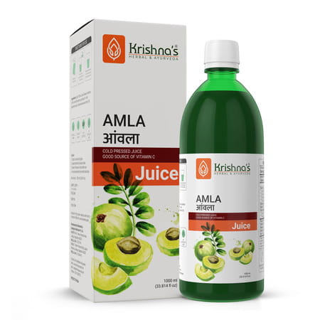 Krishna'S Special Amla High Fiber Juice - 1 Litre
