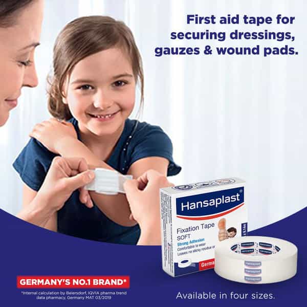 Hansaplast Fixation Tape 1.25 Cm X 5 M 1 N0's