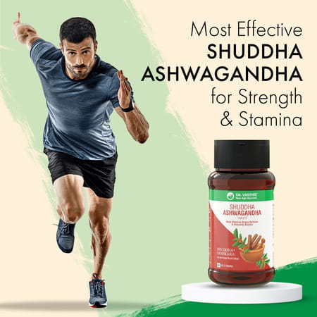 Dr. Vaidya'S Shuddha Ashwagandha Tablet 60s P2