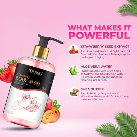 Otrix Strawberry & Peach Body Wash