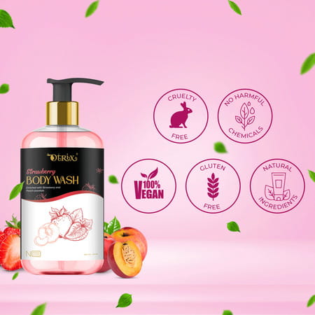 Otrix Strawberry & Peach Body Wash