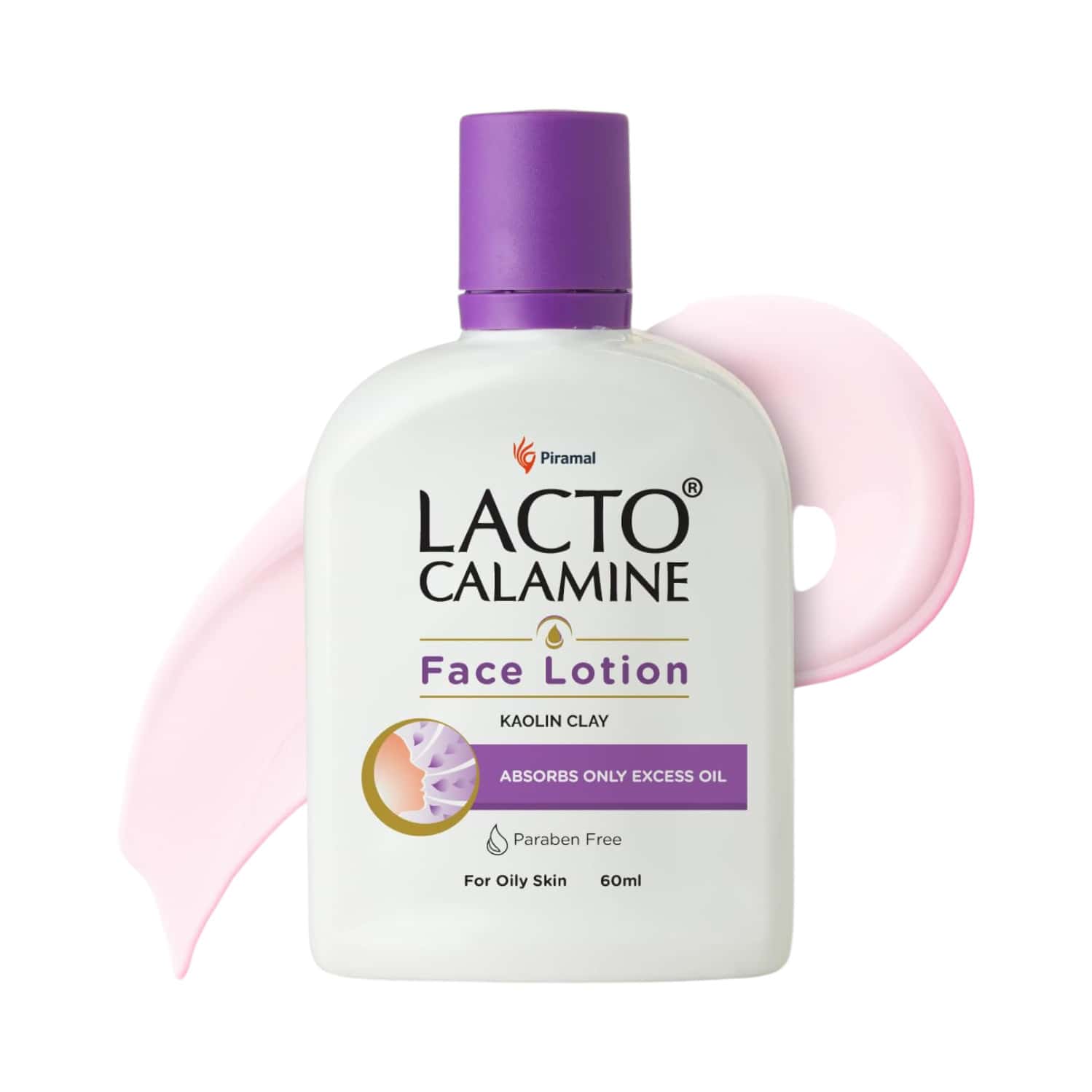 Lacto Calamine Kaolin Clay Face Lotion 60ml With Free (lacto Calamine Kaolin Clay Sunscreen 15gm)