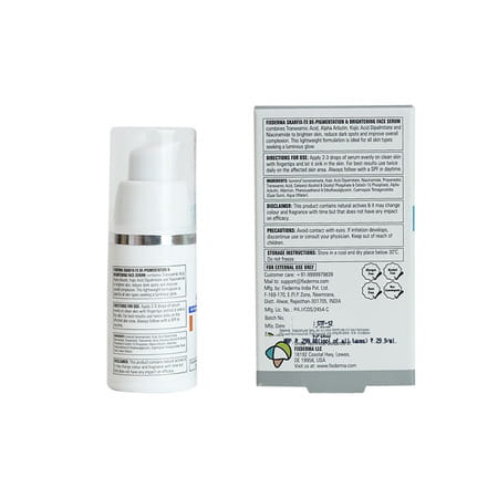 Fixderma Skarfix-Tx De-Pigmentation & Brightening Face Serum | 3% Tranexamic Acid - 10ml