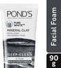 Pond's Pure White Mineral Clay Anti Pollution Purity Face Wash Foam- 90 G