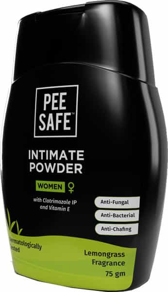 Pee Safe Intimate Powder For Women - 75 Gm