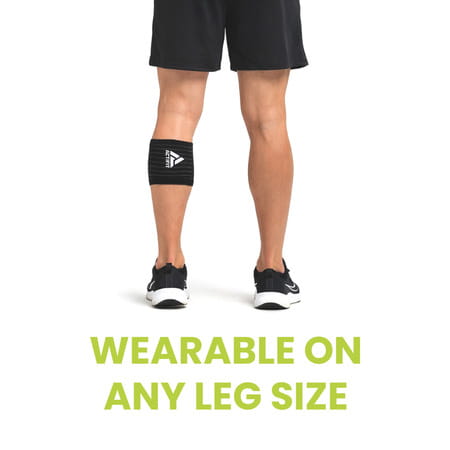 Actifit Calf Support With Adjustable Band - Compression Brace - Pain Relief Sports Gym - Free Size