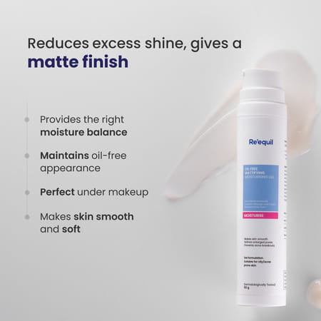 Re'Equil Oil Free Mattifying Moisturiser 50g