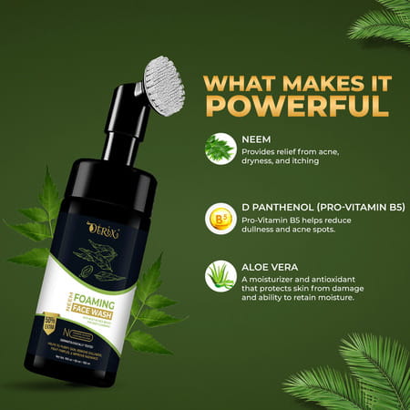Otrix Anti Acne Neem Foaming Face Wash With Built Face Brush