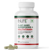 Inlife Plant Based Multivitamin Tablets For Men & Women | 75+ Ingredients - 60 Tablets